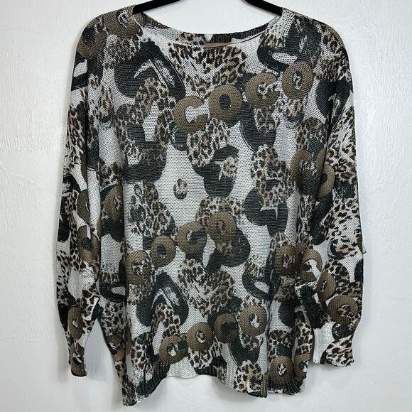 Free For Humanity Viscose Blend Crew Neck Pullover Sweater One Size - Picture 1 of 8